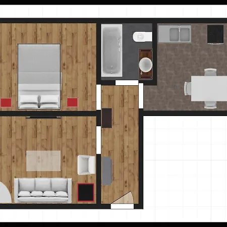 Heart Delux Penthouse Apartment Belgrade